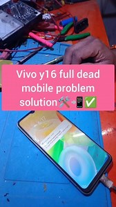 Vivo y16 full dead mobile problem solution 🛠️📲✅ #MobileRepairIndia #mobilerepairtips #HindiTech #indiancreator #RaviPratapSingh | Ravi Pratap Singh