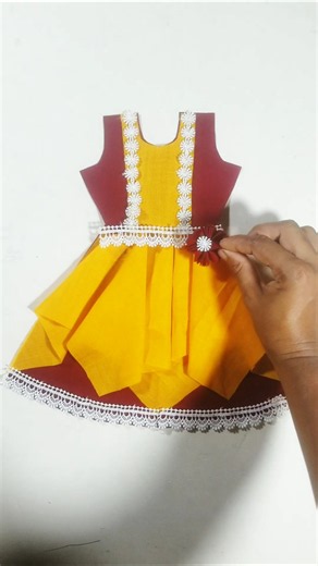 New Beautiful Dress Design by Sewing & Crafts #shorts #frockdesign #styledress #easytips #trending
