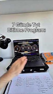 7-DAY TYT COMPLETION PROGRAM! MSÜ SPECIAL💥 #yks #yks2026