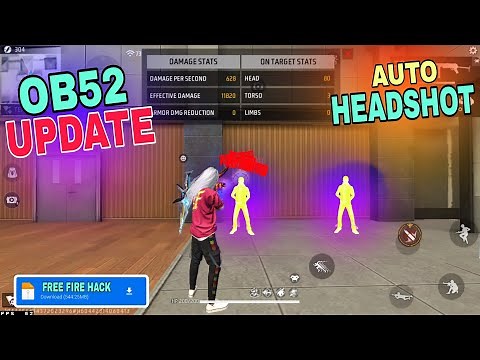 Ob52 Update ✅ Free Fire Auto Headshot Config File 🎯 Free Fire Max Panel Injector Hack 🔥Free Fire
