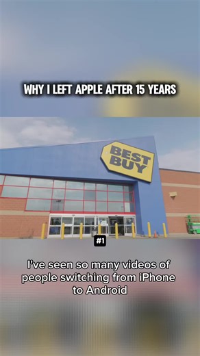 WHY I LEFT APPLE AFTER 15 YEARS #fyp #apple #phone | apple