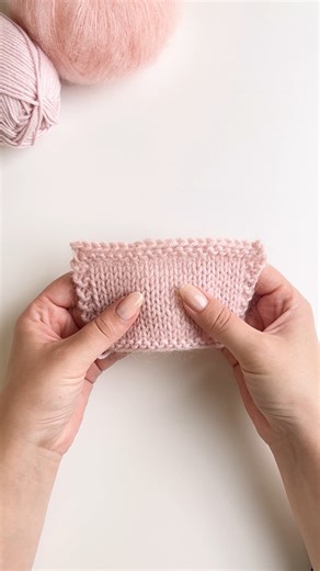 If you are looking for a cosy and sweet, pink combination, try working together DROPS Daisy 06, powder pink and DROPS Kid-Silk 53, light peach. Our knitted sample has a knitting tension of about 17 stitches = 10 cm using 5 mm needles, which is a perfect fit for patterns in knitting tension group 17 - 16 stitches. Read more about this yarn combination and find free patterns that you can make with it on our site: https://www.garnstudio.com/yarn-combinations.php?id=132&lang=en #dropsdaisy #dropskid