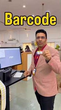 Barcode 😍👍👌👌❤️#billingsoftware #retaildaddy #raintech #barcode
