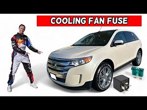 FORD EDGE COOLING FAN FUSE 2010 2011 2012 2013 2014