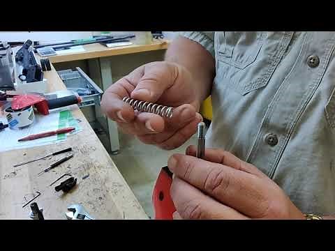 Bergara B-14R Bolt shroud and Striker Spring Replacement