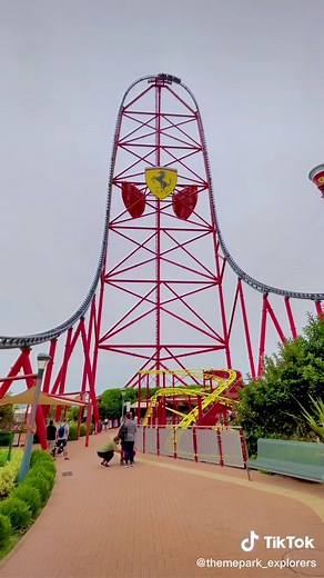 Europe's Fastest Roller Coaster: 180kmh/112mph Speed Thrills 🎢🇪🇺