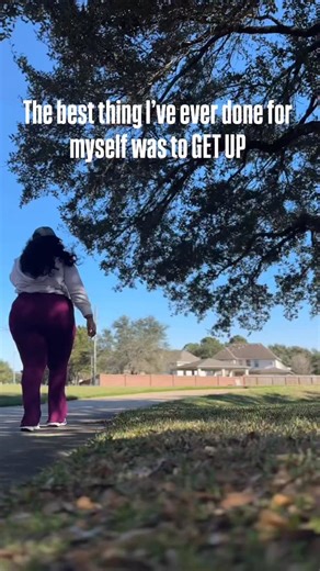 Ashanti Camille on Instagram: "If no one told you today, girl get up✨ You don’t have to move fast fast just make it a priority to move! Life can get heavy and we just want to sit in it but there is no progress in comfort or stagnation! Girl, get up! We are on day 5 of 30 miles in 30 days, jump in at any time! Or I can add us a calendar in my story!"