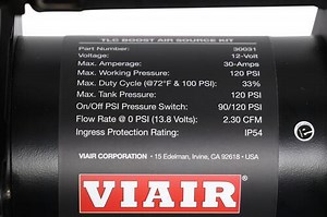 Viair TLC BOOST Air Compressor- 120 psi - 2.30 cfm Viair Tire Inflator VA37WR