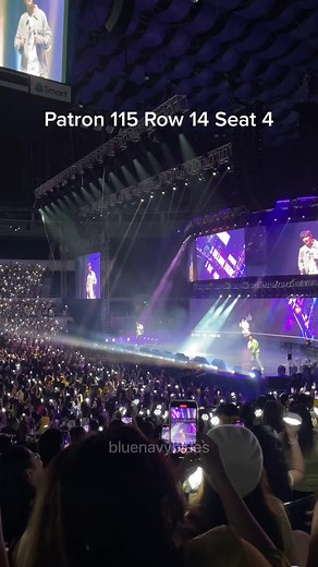 Araneta Coliseum Patron 115 View Experience