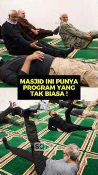 THIS MOSQUE IN ENGLAND HAS AN UNUSUAL PROGRAM! #shorts