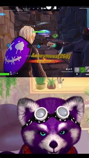 Look what this purple panda can do 🤣 🫡 #fortnite #fortniteclips #vtuber #gaming