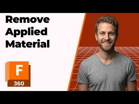How To Remove Applied Material In Fusion 360 (2026 Easy Guide)