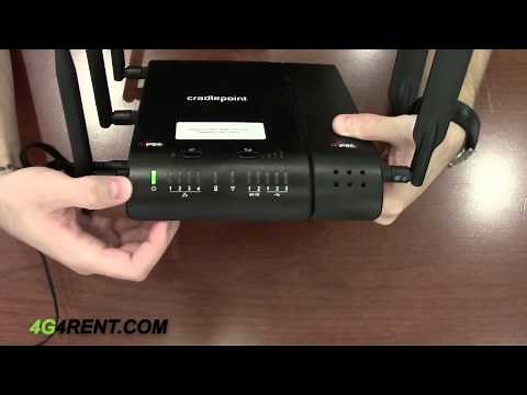 4G4RENT.COM Tutorial: Using Cradlepoint MBR1400