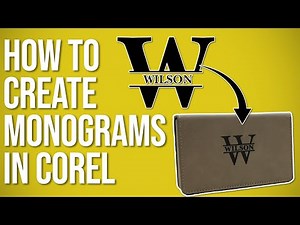 How to Create Monograms in CorelDRAW