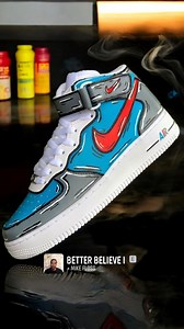 Cartoon Air Force One 🫟 #airforceone #cartoon #fbstylelife ✈️🇺🇸🔵 | todo sobre tenis