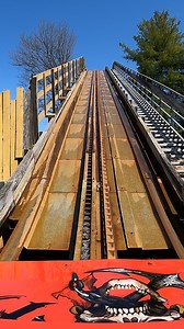 Cool 🫠off (virtually) with a trip on Shipwreck Falls! #reel #explore #pirateship | Six Flags America