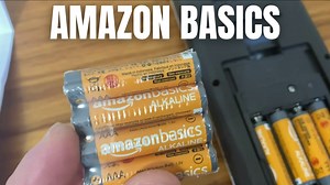 Watch Amazon Basics AAA Batteries ﹙8 Pack﹚ - Full Review on Amazon Live
