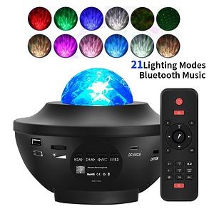 [Hot Item] Small Baby Starry Sky Projector Remote Control Mini Galaxy USB Laser LED Night Light Star Lamp