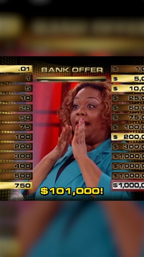 She's one step closer to $1 MILLION dollars! 🤩💰 #DealOrNoDeal #Speedrun #Gameshow | Deal or No Deal US
