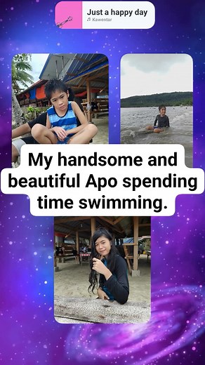 Spending time at the beach ⛱️ during their Lolo birthday and siblings | Gloria Jala