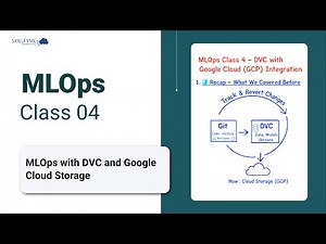 MLOps Training (Class-4): Master DVC + GCP Integration | Manage & Track ML Datasets Like a Pro