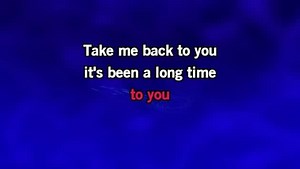 Karaoke Take Me Back - Noiseworks - CDG, MP4, KFN - Karaoke Version