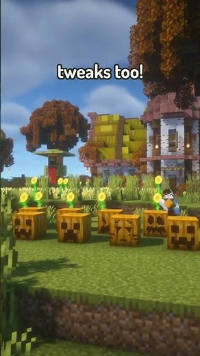 the BEST autumn resource pack for minecraft?? 🎃🍂 "AutumnPack" By InnerToast! #minecraft