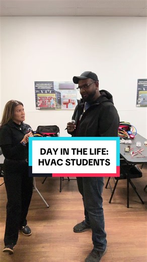 This is what HVAC training actually looks like 👇 Hands-on learning. Industry-experienced instructors. And students building real careers. Hear it straight from the people in the classroom. Interested? Comment HVAC or DM us. #HVAC #TradeSchool #DayInTheLife #SkilledTrades #HVACStudents