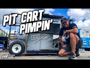 MY BRAND NEW USED PIT CART! This is how we operate at Huffman Racing! Pit Cart Restoration Part #1