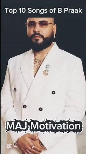 Top 10 Iconic Songs of B Praak #top10 #bpraak #shorts