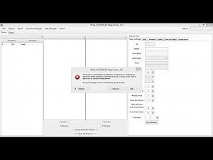 Solución error "PES6 Manager Editor"