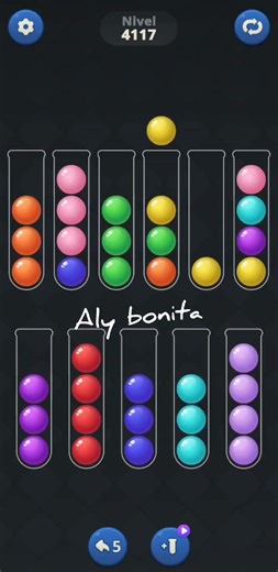Ball sort puzzle level 4117 #puzzle #level #colors #gaming #gaming #nivel #gameplay #resolución