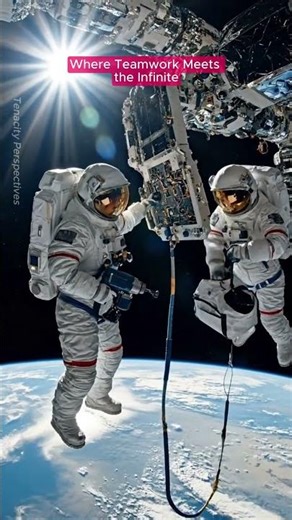 Where Teamwork Meets the Infinite! #cosmicexploration #cosmicevents #space