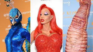 Heidi Klum transforms into E.T. for Halloween