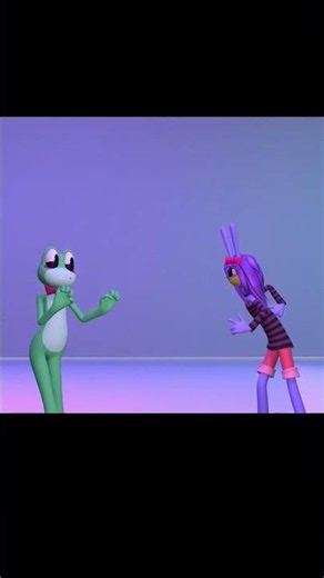 LETS GROOVE TONIGHT #blender #tadc #fyp #foryoupage #ytshorts #3d #animation #trend #ribbit #jax