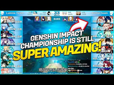 GENSHIN impact championship is still SUPER AMAZING! (GNCS 10)