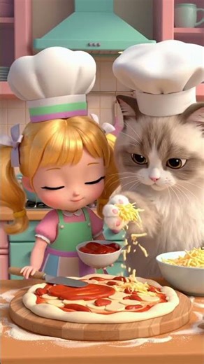“Cooking Time 🐱” #cute #cat #kawaii #funny