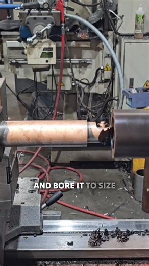 Machining up the new bushings using polyurethane plastic! #machinist #cuttingedgeengineering #workshop #engineering #forklift | Cutting Edge Engineering Australia