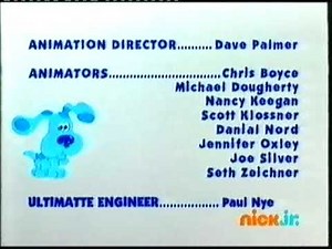 Blue's Clues (Nick Jr. UK Credits)