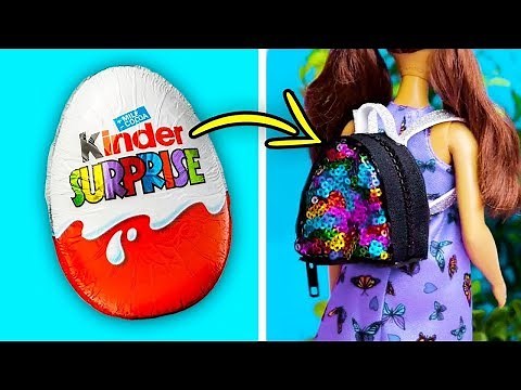 21 COSAS PARA TU MUÑECA CON ARTÍCULOS COTIDIANOS