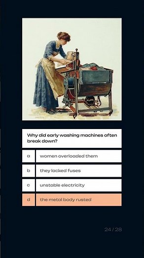 Why Early Washing Machines Were a Disaster 🛠️