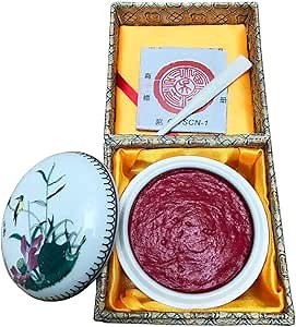Easyou Shanghai Xiling Ink Paste Chinese Seal Red Ink Pad Meili Cinnabar 60g/Box
