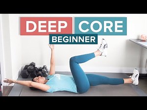 8-Min Beginner DEEP CORE Strengthening Workout (Back Pain Relief)