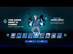 HOW TO GET JUJUTSU KAISEN CURSED ENERGY EMOTE IN FORTNITE!