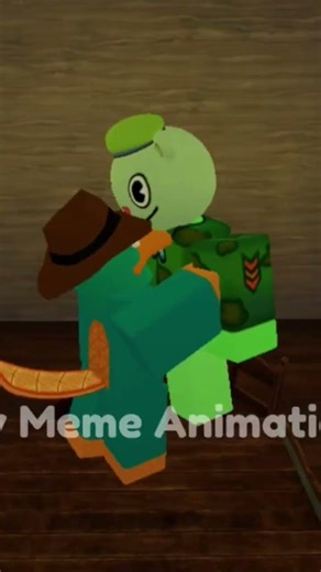 Flippy (me) and Platypus @Itsflipqy#roblox #animation #htf #phineasandferb