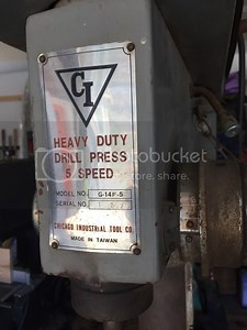 Replacement chuck for old Chicago Industrial Tool 5...