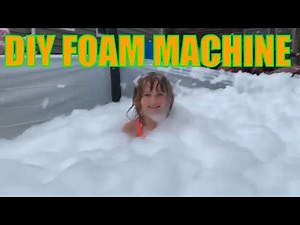 Homemade DIY Foam Machine Party Bubble - Happy Cyclops