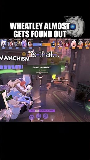 Wheatley Soundboard Almost Gets EXPOSED in Deadlock