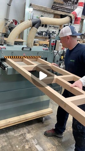 Dustin Mitchell on Instagram: "Some post glue up sanding with the @kingcanadatool dual drum sander and the @festoolcanada angle positioning sander aid #woodworking #woodworker #sanding #maker #dowoodworking #woodworkforall #bois #madera #holz #joinery #wood"