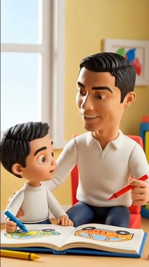 Father Son duo! Cr7 and junior fun time✨️👨‍👦 #shorts #cristianoronaldo #football #shortsvideo #cr7